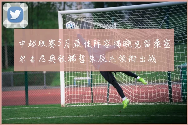 中超联赛5月最佳阵容揭晓克雷桑塞尔吉尼奥张稀哲朱辰杰领衔出战