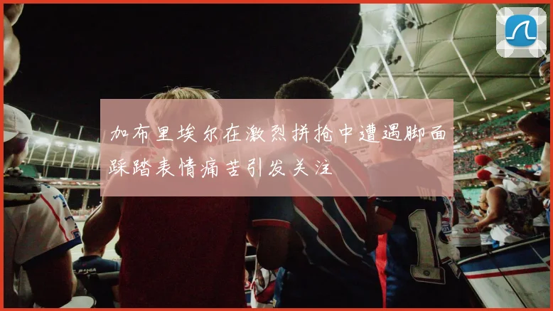 加布里埃尔在激烈拼抢中遭遇脚面踩踏表情痛苦引发关注
